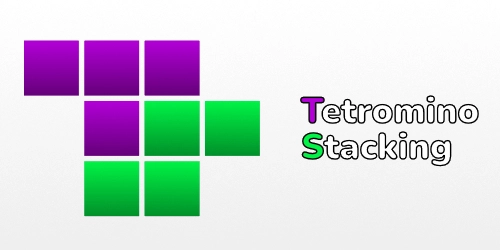 an image showcasing the logo of the game Tetromino Stacking
